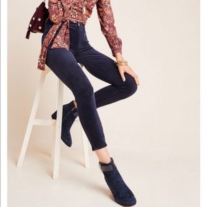 Anthropologie Pilcro High Rise Skinny Corduroy